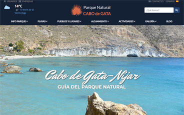 Web Parque Natural Cabo de Gata-Níjar